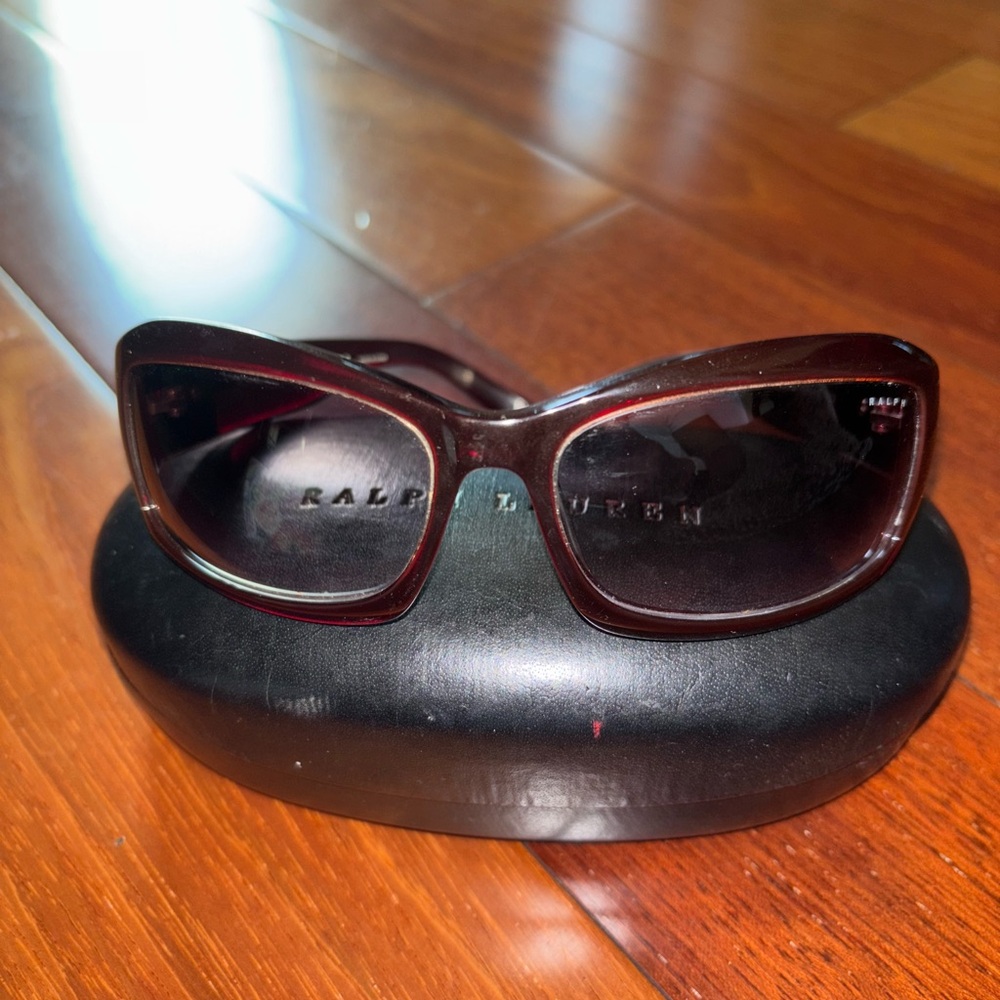 Ralph Lauren Brown Sunglasses Cat-Eye Style